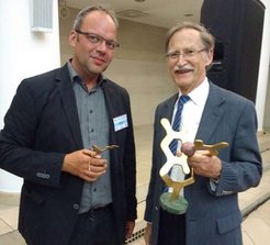 Manfred T. Reetz receives the first BioTrans Senior Award for his past and current contributions to the directed evolution of selective enzymes as catalysts in organic chemistry and biotechnology.