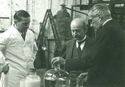 Max Planck besucht Franz Fischer, 1934