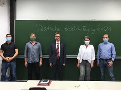 Photo: the organizisers from left: PD Dr. Harun Tüysüz, Dr. Wolfgang Schmidt, Prof. Dr. Dieter Bathen (University of Duisburg-Essen), PD Dr. Claudia Weidenthaler, Dr. Ing. Christian Bläker (University of Duisburg-Essen)