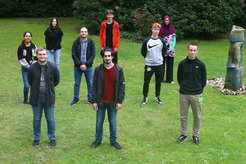 The new apprentices 2021 of the Kohlenforschung